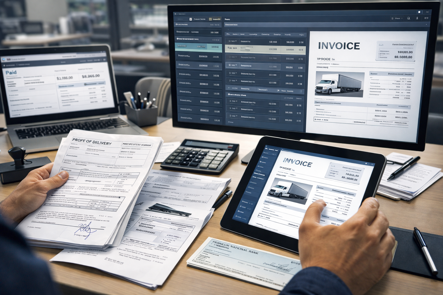 XBC Logistics Transportation Accounting and POD Collection Services