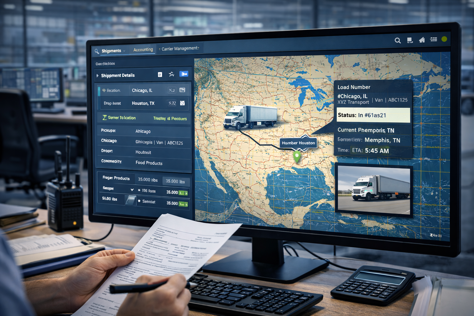 Logistics Coordination & Load Tracking